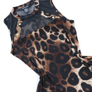 Adele & May Leopard Top